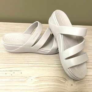 Crocs Monterey Strap Wedge Sandal